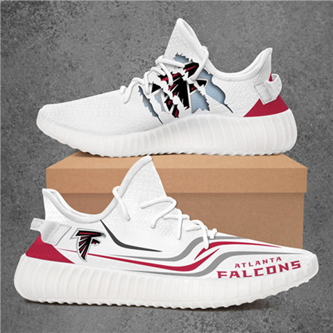 Women's Atlanta Falcons Mesh Knit Sneakers/Shoes 020